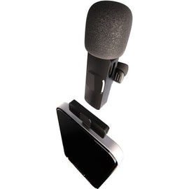 Wireless Microphone System with USB-C Connector for Mobile Devices (2.4 GHz)