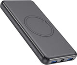 Wireless Portable Charger Power Bank, 26800mAh 10W Fast Wireless Charging 18W PD QC 3.0 USB-C Power Bank