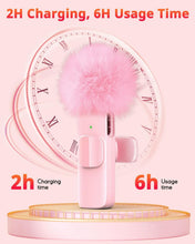 Load image into Gallery viewer, Lavalier Microphone with Noise Cancellation, Plug &amp; Play Pink